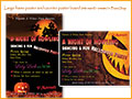 Halloween Posters for the Marriott